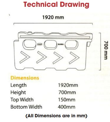 DURA Max Road Barrier