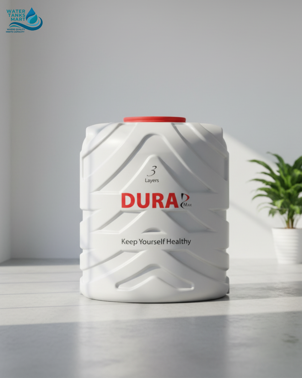 Dura Max Blow Water Tank – 3 Layered (Medium / Heavy) - WaterTanksMart